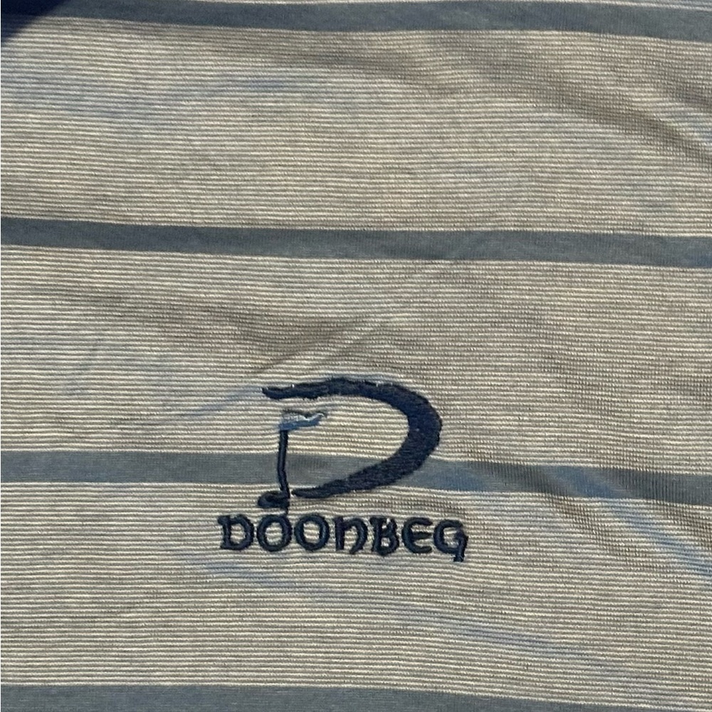 Doonbeg Collection Light Blue Polo With Stripes F… - image 3